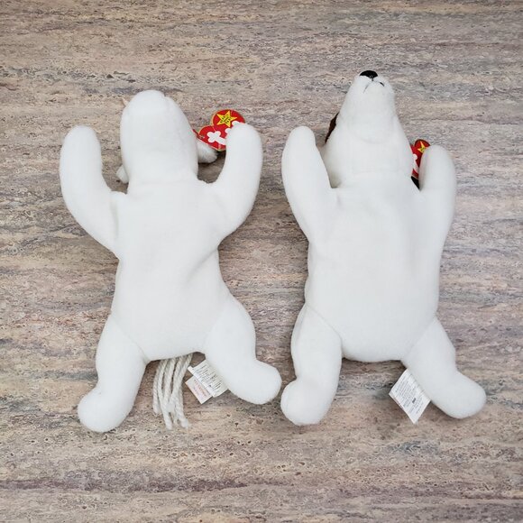 Vintage Ty Beanie Babies Mystic (1993) & Butch (1999) Plush - Picture 3 of 12